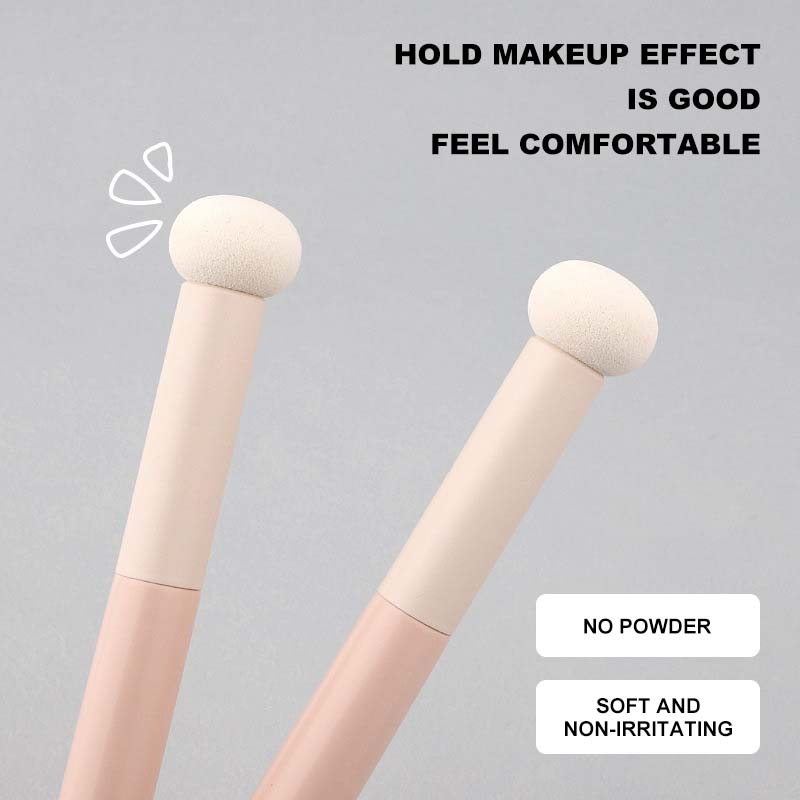 1/4Pcs Soft Mushroom Sponge Head Makeup Brushes Lipstick Lip Makeup Brush Portable Cosmetic Tools Foundation Concealer Brush