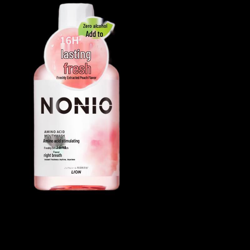 Lion NONIO Fresh Peach Amino Acid Mouthwash