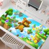 Game S-Super Bear A-Adventure Mouse Pad Anti Slip Rubber Edge Locked Thickened Laptop Gaming Desk Mat
