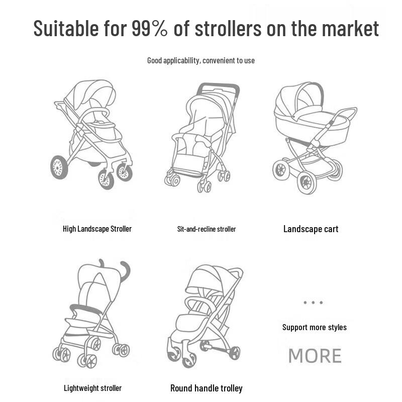9i9 Universal Baby Stroller Full-Cover Mosquito Net