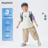MQDMINI Boys' Summer Breathable Cropped Sports Pants