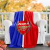1pc A-Arsenal2 Theme Blanket - Digital Print, Polyester, Cozy for All Seasons, Perfect for Outdoor, and Travel
