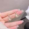 2024 Cat's Eye Stone Planet Stud Earrings, Trendy S925 Silver Needle for Women
