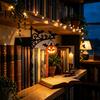 Orange Pumpkin Lanterns Library Lantern, Mini Decorative Bookshelf Lamp, Spooky Ghost Hat Reading Nook Bat Shaped Decorations LED Nightlight, Vintage