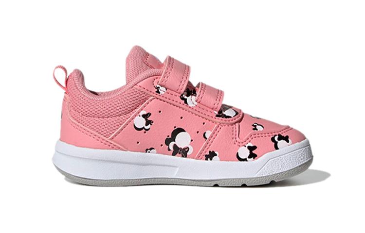 Disney x Adidas Neo Tensaur Synthetic Leather, Textile Low top Skateboard Shoes Pink White Infant And Toddler FZ3211