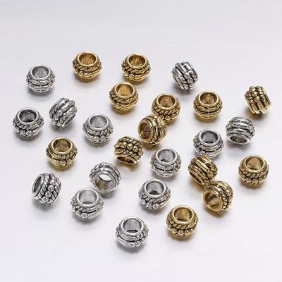 30 ks/šarža 8 mm pokovovaný zliatinový kúzelný korálik Voľné dištančné korálky na výrobu šperkov Zistenia vlastnými rukami Náramok Náhrdelník Šperky Príslušenstvo