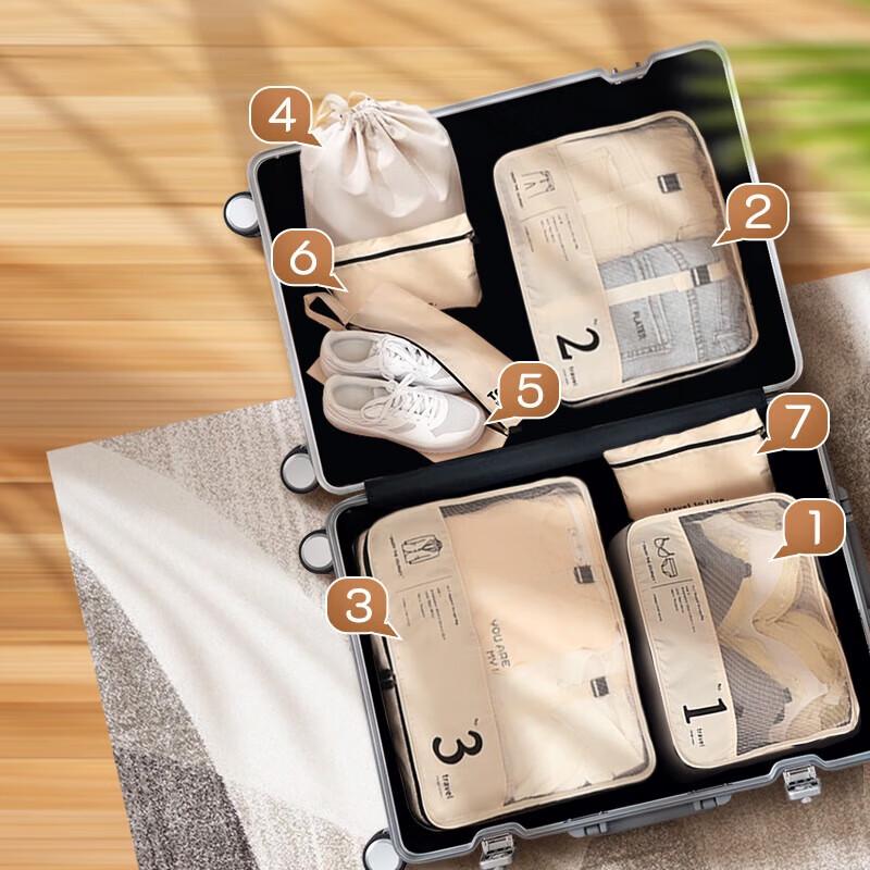 Travel Storage Bag 7-Piece Set