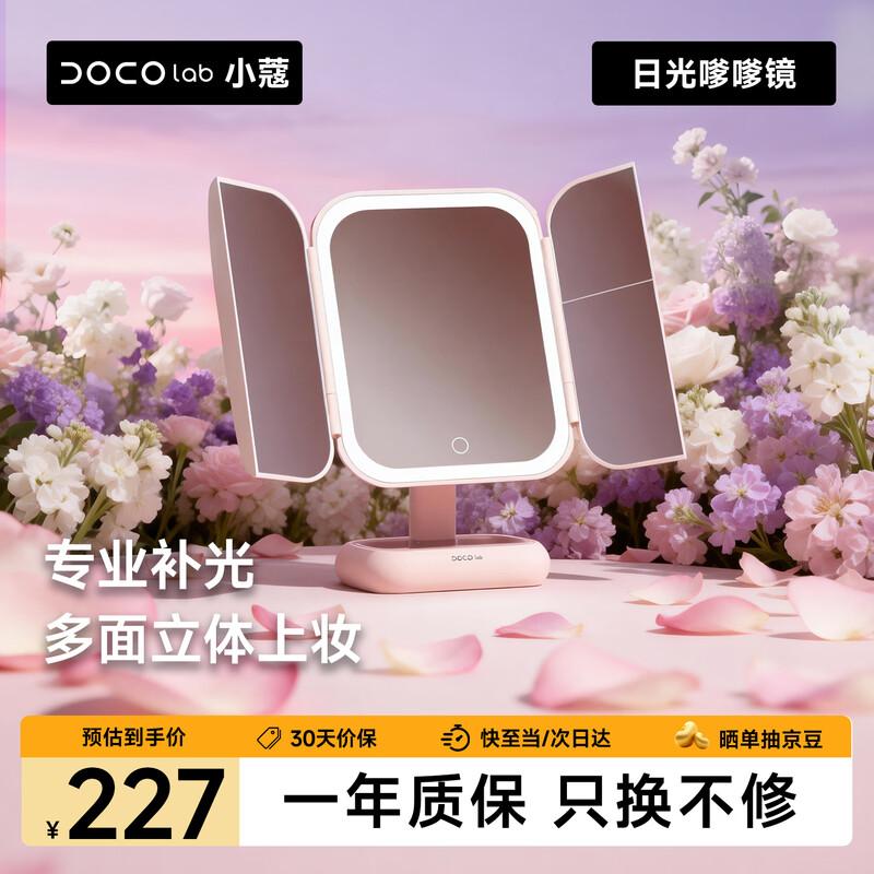 Rechargeable LED Makeup Mirror with Tri-Color Lighting