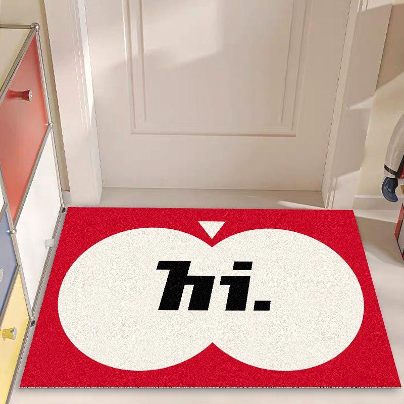 Minimally Designed Entry-Level, Dirt Resistant Silk Ring Bedroom, Living Room Floor Mat, Bathroom Non Slip Mat