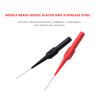 2-10pc 30V Diagnostic Tools Multimeter Test Lead Extention Back Piercing Needle Tip Probes 1A/30V Test Probes Plug for Test Lead