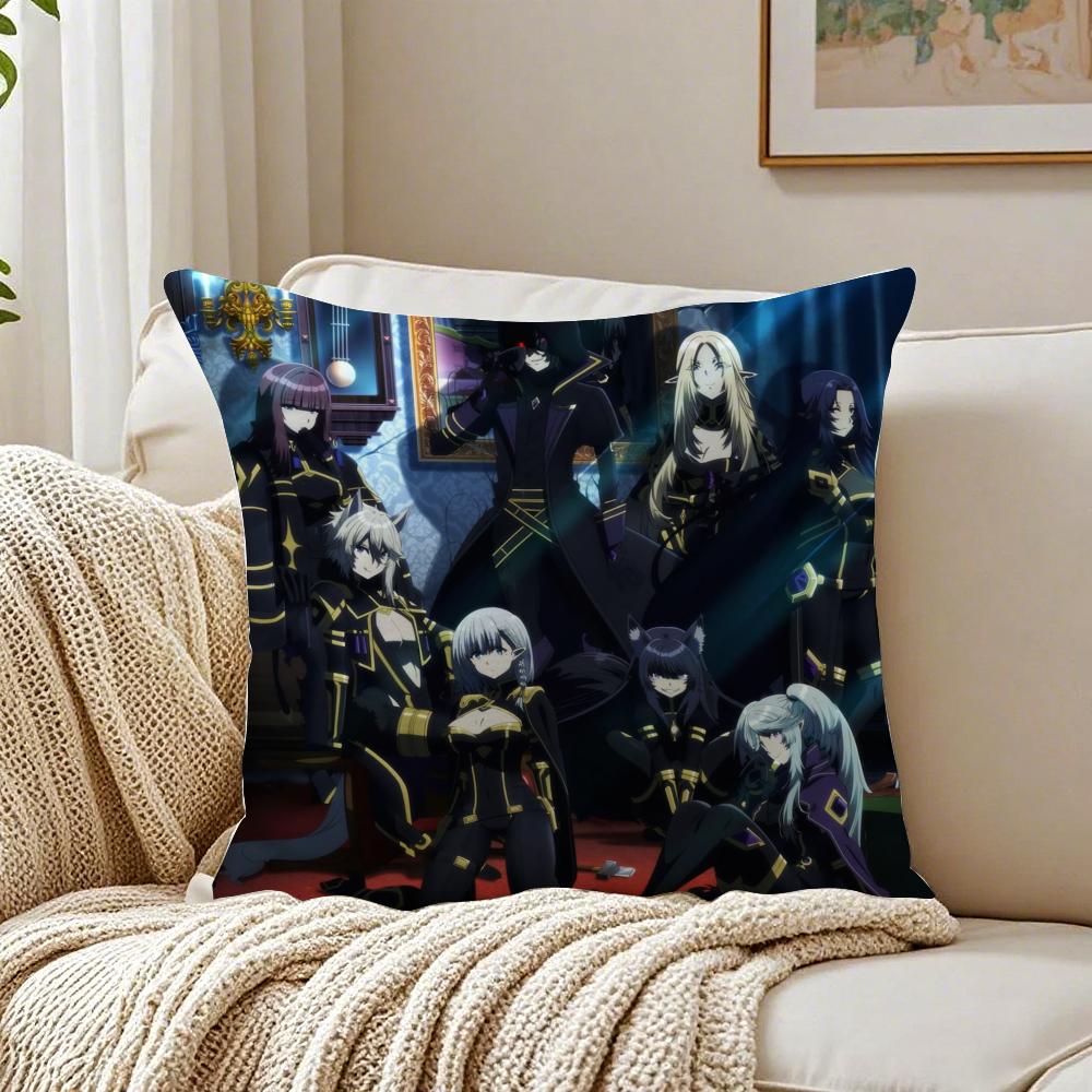 The Eminence In Shadow Anime Cushion Cover Linen Minimalist Soft for Sofa Bed Home Room Decor