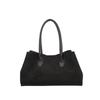 Retro suede tote bag women's autumn and winter new fashion commuting large capacity shoulder armpit bag