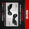 Lexus LBX Door Trim Guards Black Kick Designed and Sewn in Protective Console LEXUS S YOURS, (4 Pieces) [Fabric Type Leather-Like] [Thread Color