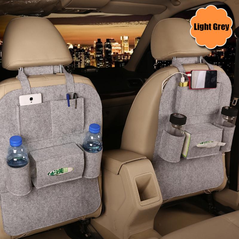 

Автомобильный универсальный органайзер на спинку сиденья, сумка для хранения с несколькими карманами, держатель для планшета, автомобильный аксессуар для интерьера, укладка, уборка