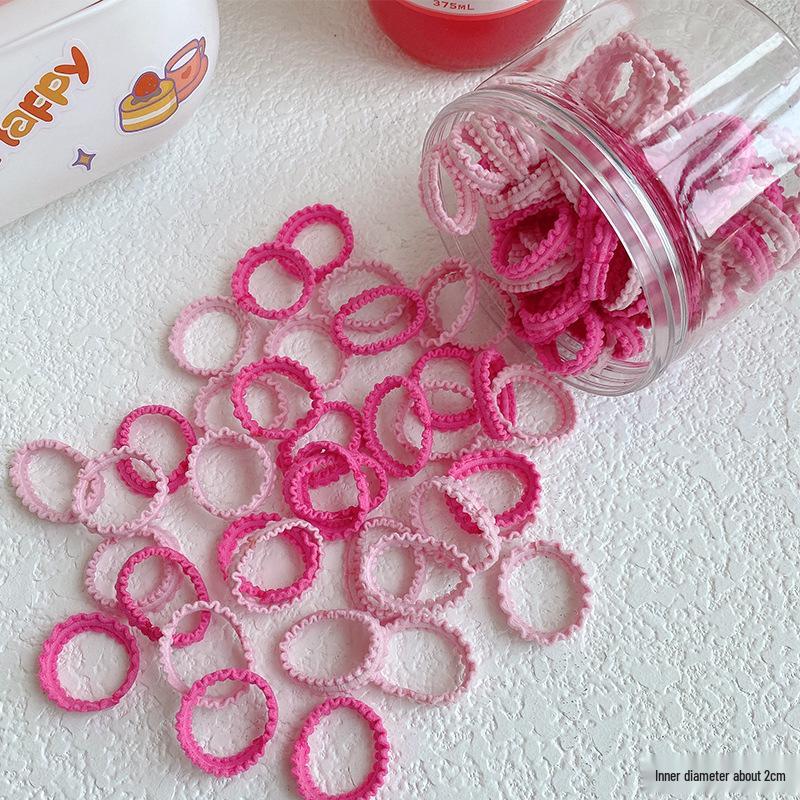 

Colorful No-Damage Hair Ties for Kids - Soft Baby & Girl Pigtail Braiding Accessories