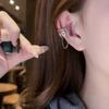 Retro Niche Design Earrings, Cold and Minimalist Earbone Clips Earrings, Temperament Girl Earclips