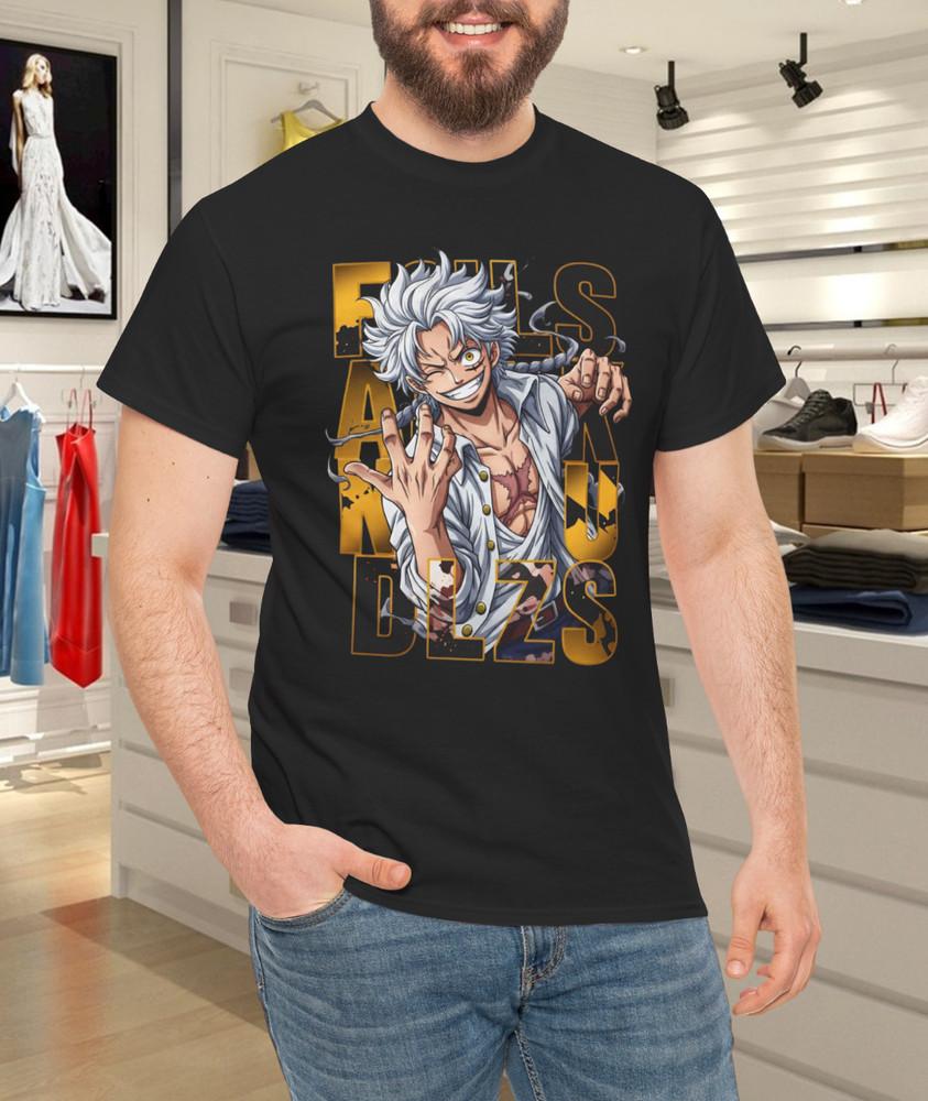 

One Piece - Monkey D. Luffy Gear 5 Framed Adult Cotton Unisex T-Shirt XL