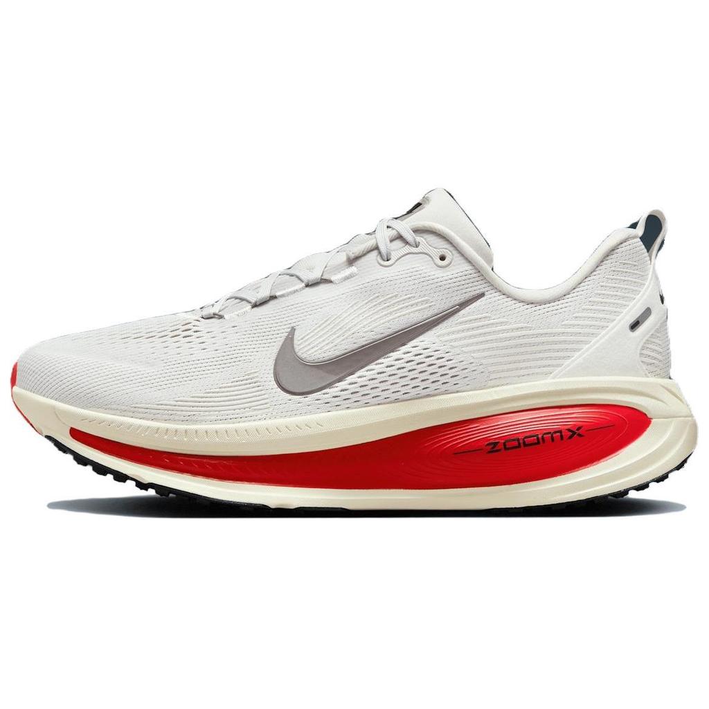 Nike Vomero 18 Platinum Tint Siren Red Unisex Tenisky Krémová Světle Šedá Metalická Cínová HM6803-001