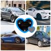 Car Interior Lights Suction Cup Love Heart Shape Lamp Solar Powered LED Interior Car Lights universal Auto Ambient Lighting