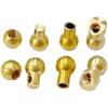 Brass Ball Head Water Spray Nozzle for CNC Machine Tool, Six-Axis Turret, Internal Cooling, Slant-Type Post