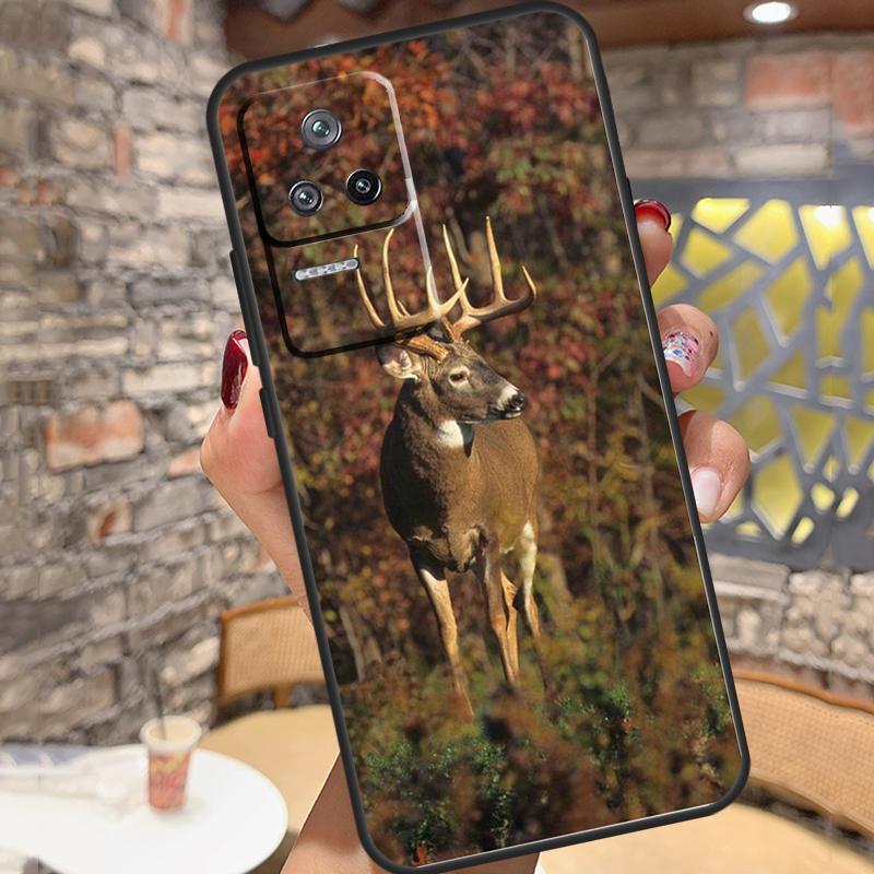 Deer Hunting Camo Case For Xiaomi 15 14 13 Ultra 11T 12T 13T 14T Pro POCO X7 X6 Pro X3 X5 M6 F5 F6 Pro Cover