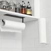 Metallrollenpapierhalter, strapazierfähig, selbstklebend, wasserdicht, für die Wandmontage, für Badezimmer, Küche, Toilettenpapier, Handtuchspender, Aufbewahrungsregal