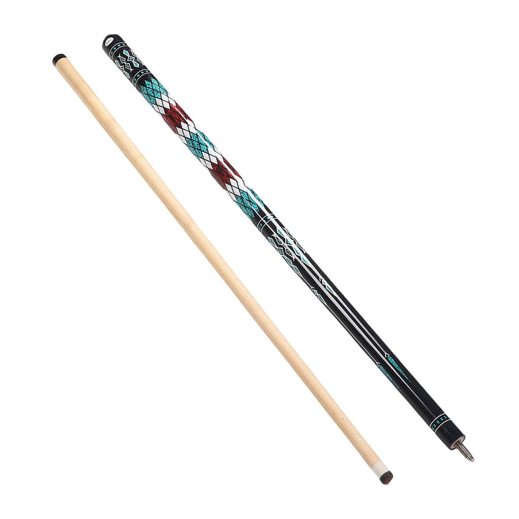 Wood Pool Cue Stick with 13mm Tip 1/2 Slip Billiard Cue Stick 2 Section Pool Table Stick Billiards Supplies