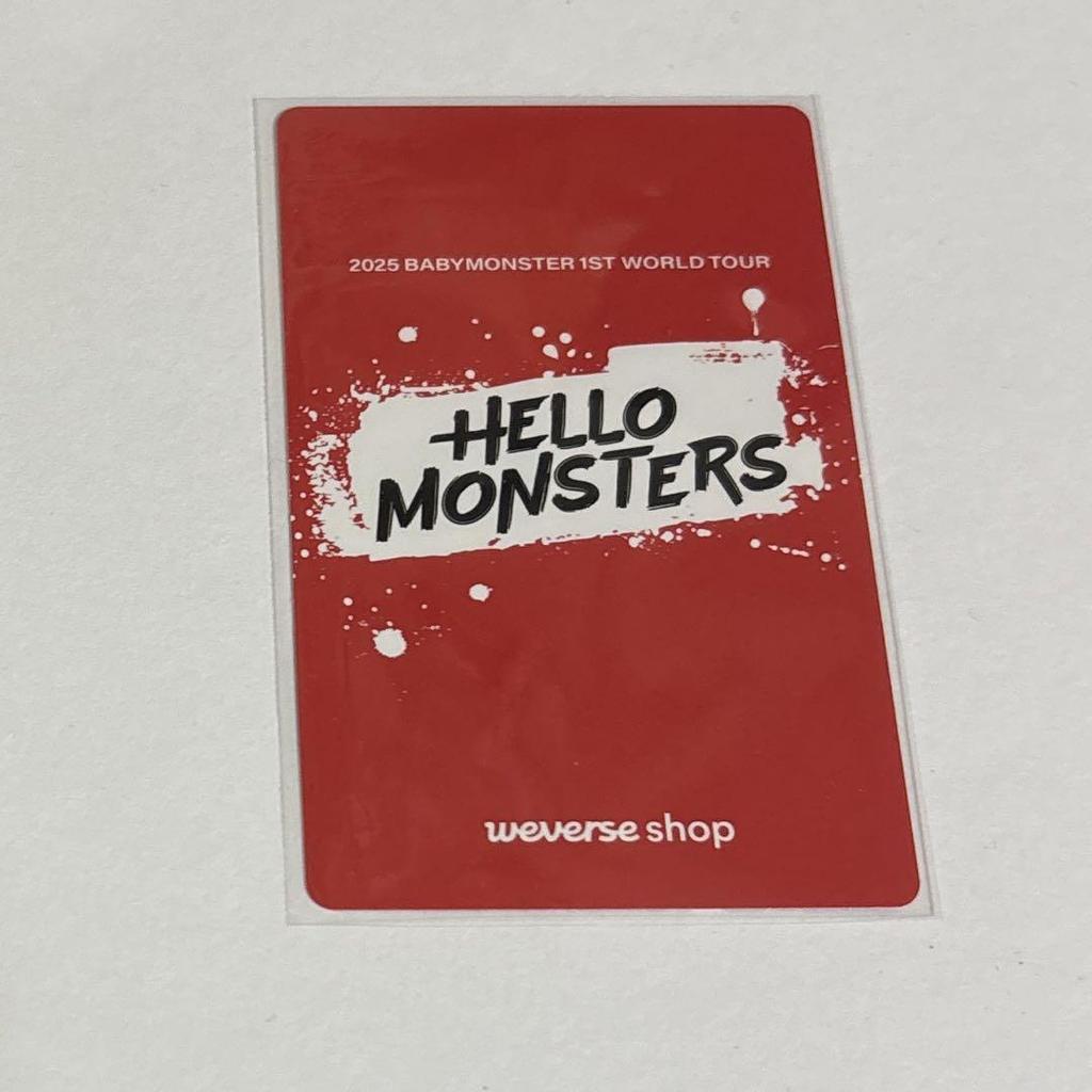 [USED] Ahyeon Online Weverse Trading Card BABYMONSTER