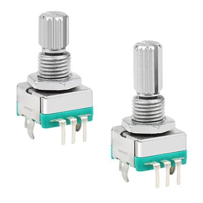 Metal EC11 Encoding Switching Knob 15mm 20mm Blossom Handle Shafts For Electronic Devices Precise Instrument Projects
