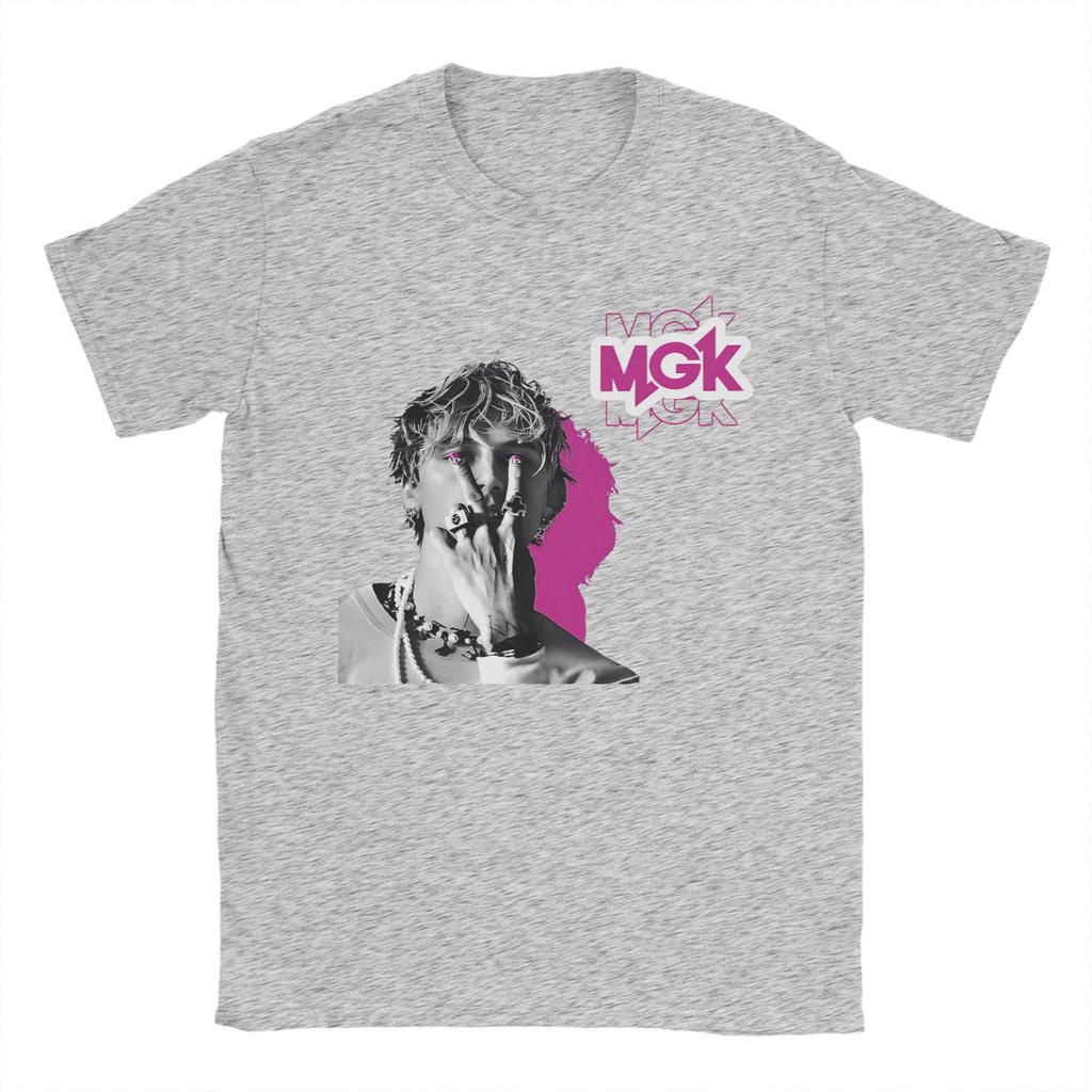 Harajuku T Shirt MGK Singer Cotton T Shirts Hip Hop Tshirt for Men Summer Y2K Funny Design Short Sleeve Tees