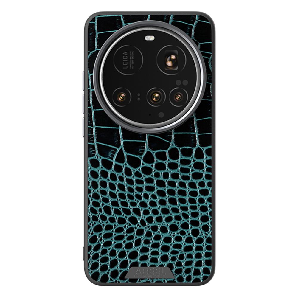 ABEEL For Xiaomi 15 Ultra Magnetic Case Crocodile Texture Micro-Embossing Back Cover