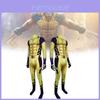 Macacão Cosplay de Super-herói Wolverine Para Crianças Com Tecido Spandex Fantasia de Halloween
