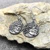 Vintage Sun God Apollo Drop Earrings Women Stainless Steel Greek Mythology Jewelry Lucky Amulet Norse Charm