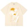 230 Gsm 100% Cotton Bleach V2 Ichigo Print Unisex Heavy Cotton T Shirt