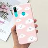 For Huawei P Smart 2019 6.21"Case Cute Cartoon Astronaut Soft Silicone Cover For Huawei P Smart 19 POT-LX3 Shockproof Phone Case