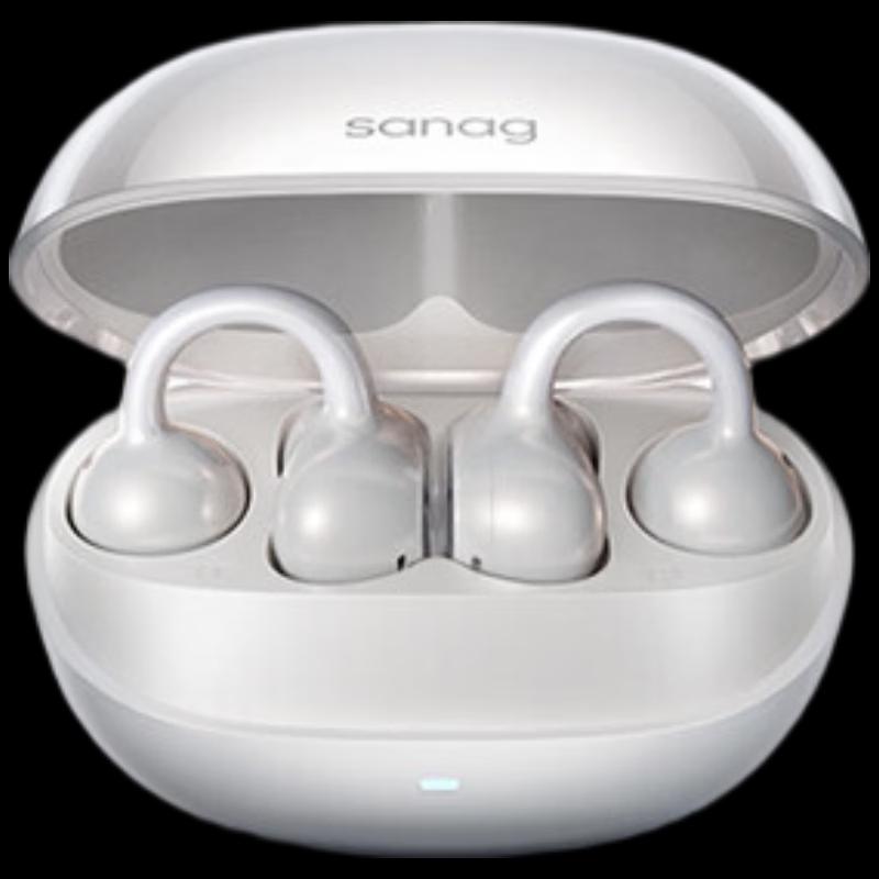 

SANAG Open-Ear Bluetooth Headphones with AI Translator