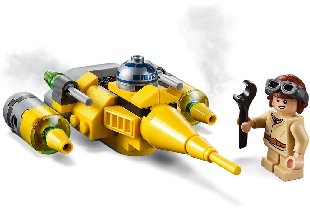 LEGO Star Wars Naboo Starfighter Microfighter 75223 Block Toy Boys