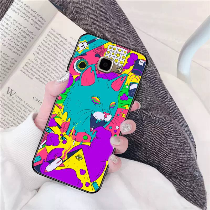 Carcasă de telefon cu impact artistic creativ pentru Samsung Galaxy A51 A50 A71 A21s A31 A41 A10 A20 A70 A30 A22 A02s A13 A53 5G Cover Coque