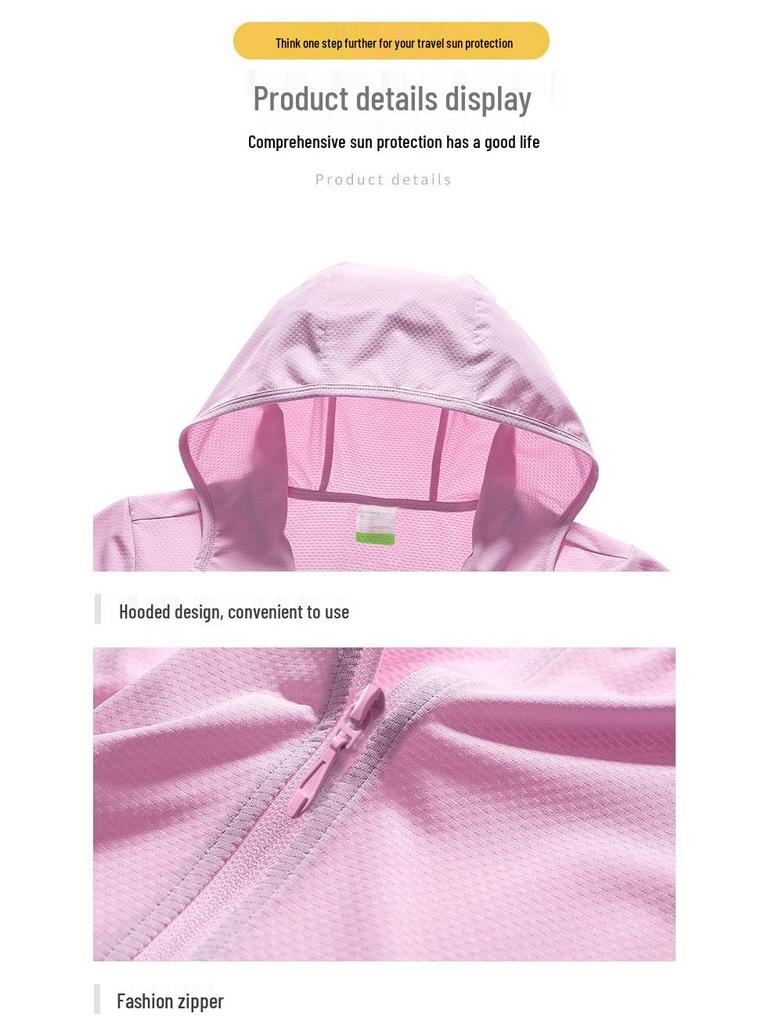 Women's UV Protection Fishing Jacket - Sun Protective Mesh Shirt