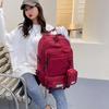 Hot Selling Solid Color Multi Kinetic Oxford Women's Backpack 2026 New Business Travel Sports High-capacity Men's Backpack
