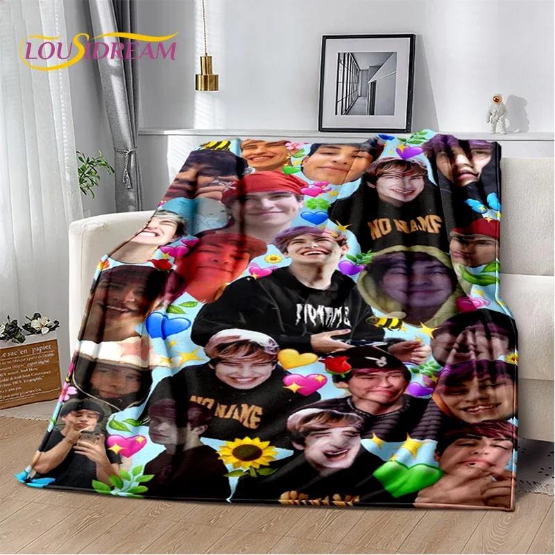 HD Sam and Colby XPLR Boys Soft Flannel Blanket for Bed Bedroom Sofa Picnic,Throw Blanket for Cover Outdoors Leisure Gift Cover 75X95CM