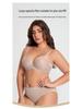 Plus Size Full Cup Bra Set: Minimizing, Anti-Sagging, Breathable, and Supportive for Larger Busts