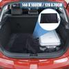 Universelle 140×100cm Kofferraummatte für Auto Kofferraumschutz Staubdicht Haustiermatte Schmutzabweisend Tragbare Auto-Matte Stoff Auto SUV