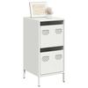 VidaXL White Buffet 35x39x73.5 Cm Cold-Rolled Steel 851399
