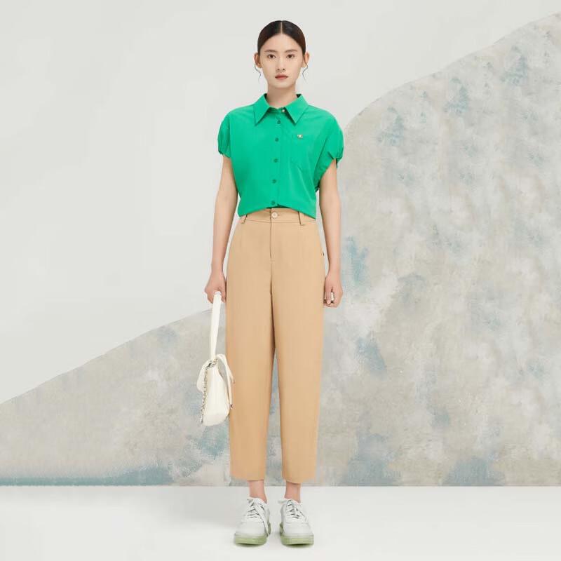 JESSIE Women's Simple Commuter Ankle Pants