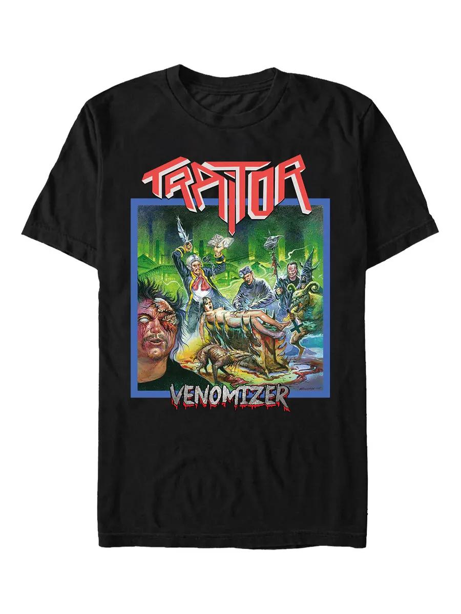 

Men s Traitor Graphic T-Shirt, 100% Cotton Crew Neck Short Sleeve Tee, Casual Summer Top for Daily Wear and Gift M