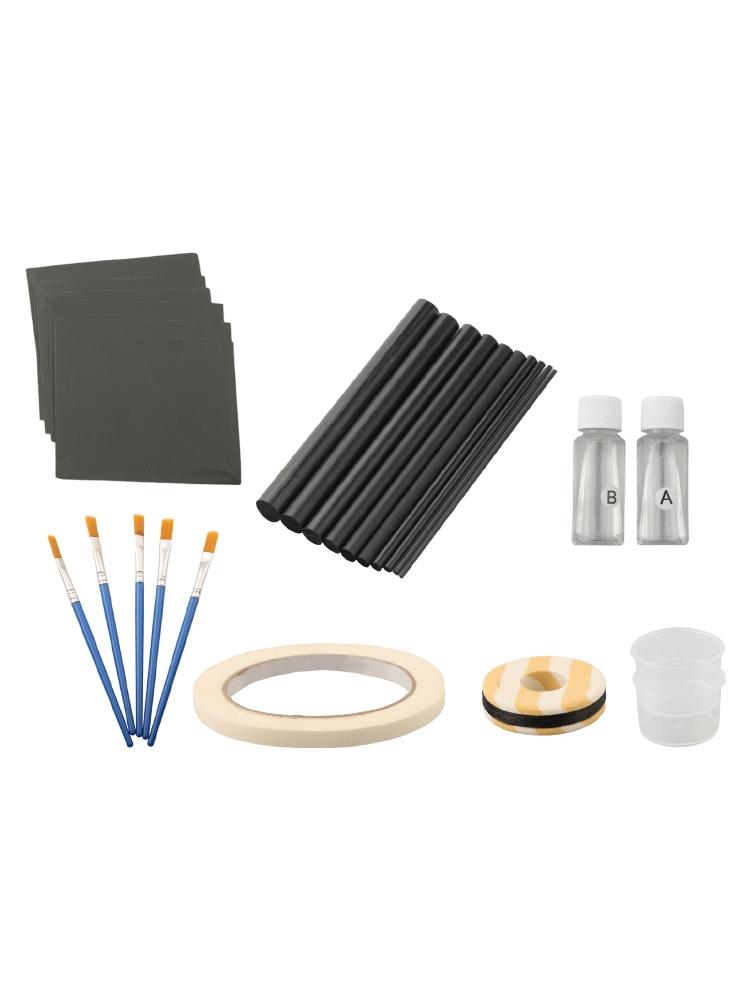 Fishing Rod Repair Kit,Fishing Pole Eyelet Ceramic Insert Eyes Repair 32in1