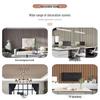 Miaoguagua 3D Linen Textured Wall Sticker