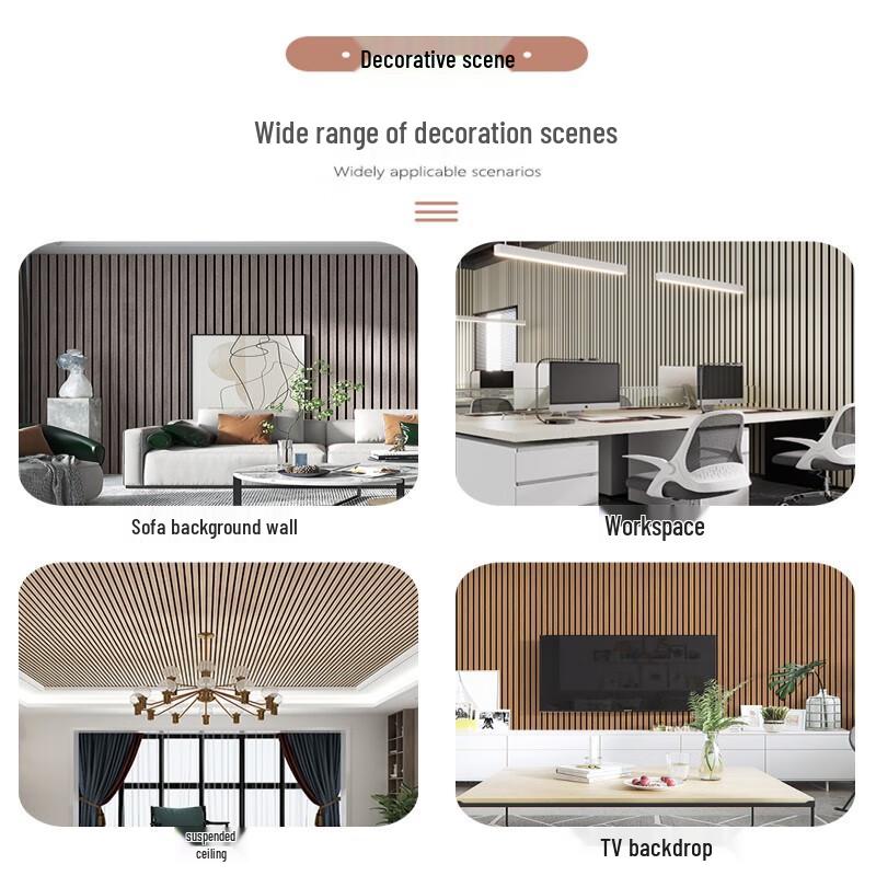 Miaoguagua 3D Linen Textured Wall Sticker
