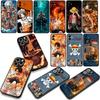 One Ace Pieces Luffy Zoro Phone Cover Case for Apple iPhone 16 15 14 Plus 13 12 Mini 17 Pro Max + 16E Air 16+ ProMax Casing